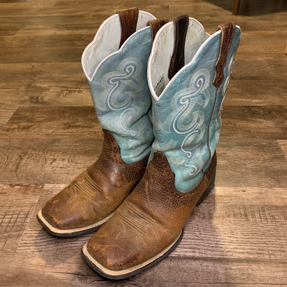 Women's Ariat Quickdraw Western Boots - Square Toe